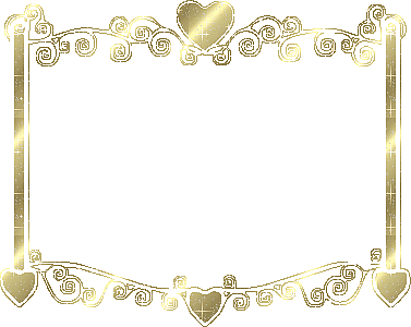 A gold frame